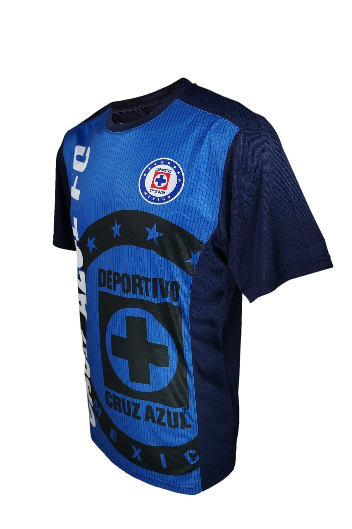 Icon Sports Men Cruz Azul Officially Licensed Soccer Poly Shirt Jersey ...