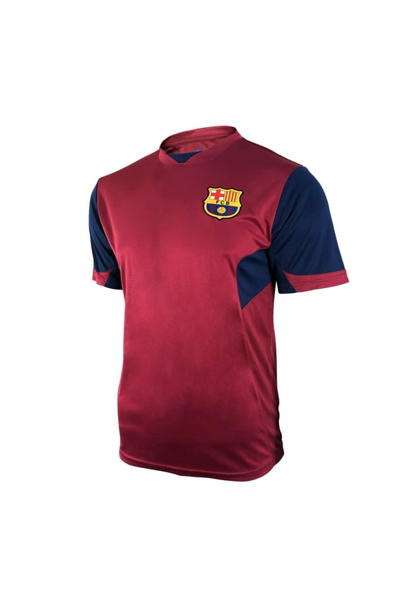 Men FC Barcelona Officially Licensed Soccer Poly Shirt Jersey -16 Large