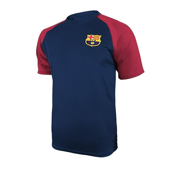 Icon Sports Men FC Barcelona Officially Licensed Soccer Poly Shirt Jersey -31 XL