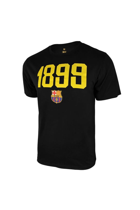 Men FC Barcelona Officially Licensed Soccer T-Shirt Cotton Tee -20 XL