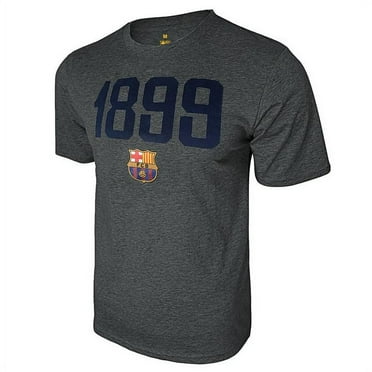 Icon Sports Men FC Barcelona Officially Licensed Soccer T-Shirt Cotton Tee -21 Large