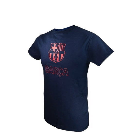 Icon Sports Men FC Barcelona Officially Licensed Soccer T-Shirt Cotton Tee -33 XL