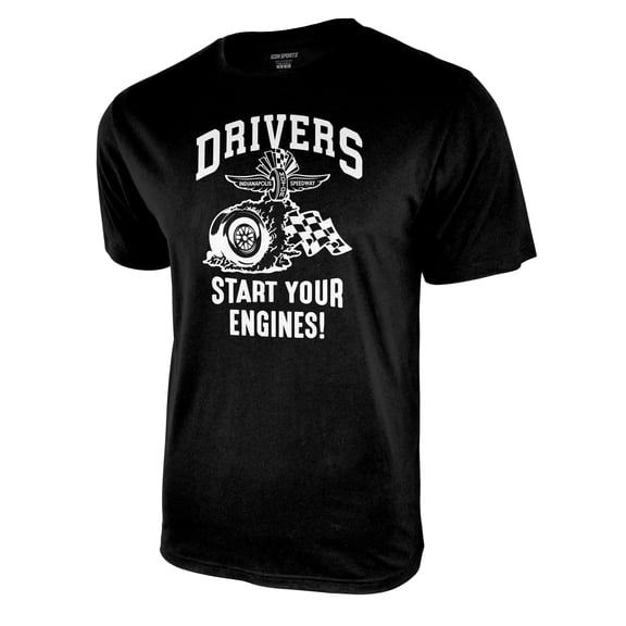 Icon Sports Men Indy 500 Licensed T-Shirt Cotton Tee -01 Large