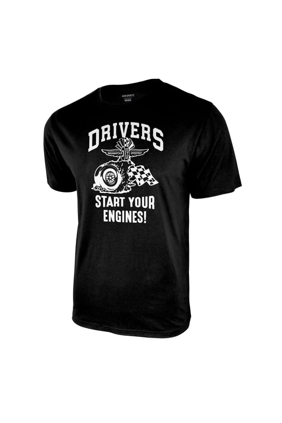 Men Indy 500 Licensed T-Shirt Cotton Tee -01 Medium