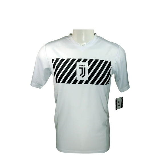 Icon Sports Men Juventus Officially Licensed Soccer Poly Shirt Jersey -01 XL