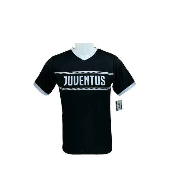 Icon Sports Men Juventus Officially Licensedly Licensed Soccer Poly Shirt Jersey -03 Small