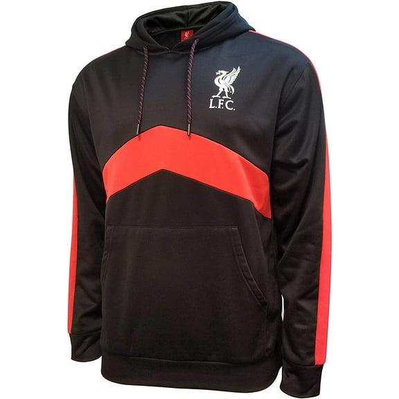 Icon Sports Men Liverpool Jacket Officially Licensed Pullover Soccer Hoodie Small 023