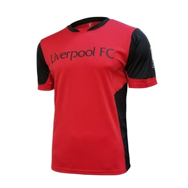 Icon Sports Men Liverpool Officially Licensed Soccer Poly Shirt Jersey -02 Small