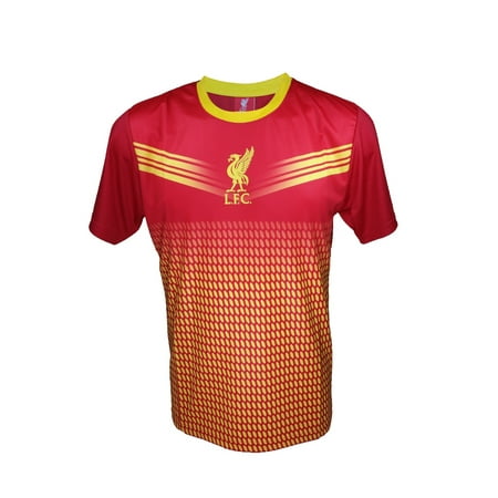 Icon Sports Men Liverpool Officially Licensed Soccer Poly Shirt Jersey -17 Small