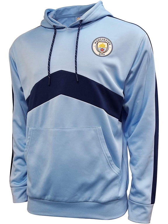 Men Manchester City Jacket Officially Licensed Pullover Soccer Hoodie Medium 032