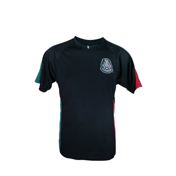 Icon Sports Men Mexico National Football Team Soccer Poly Shirt Jersey -02 Medium