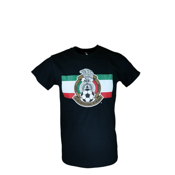 Icon Sports Men Mexico National Soccer Team Officially Soccer T-Shirt Cotton Tee -11 Large