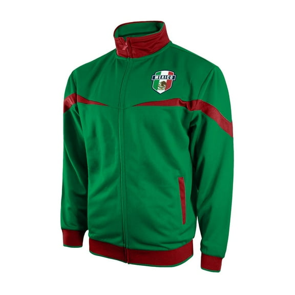 Icon Sports Men Mexico Soccer Zipper Soccer Jacket A Grade Small 002