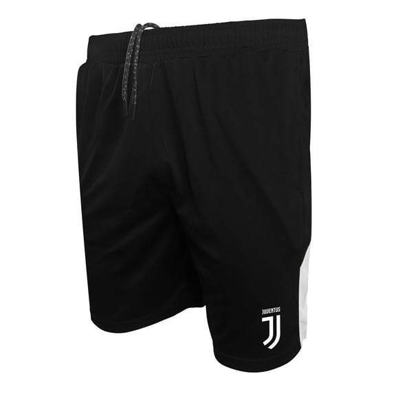 Icon Sports Men's Juventus Compatible with Officially Licensed Poly Soccer Shorts -02 Medium