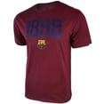 thumbnail image 1 of Icon Sports Mens FC Barcelona UEFA Champions Soccer League Founders 1899 Logo Short Sleeve T-Shirt, 1 of 2