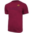 thumbnail image 1 of Icon Sports Mens FC Barcelona UEFA Champions Soccer League Outline Barca Logo Short Sleeve T-Shirt, 1 of 3