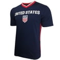 thumbnail image 1 of Icon Sports Mens U.S Soccer League Logo Short Sleeve Game Day Shirts, 1 of 1