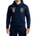 thumbnail image 1 of Icon Sports Official Argentine Football Association Julián Alvarez Pullover Hoodie - Unisex Adult - AFA117PH Navy L, 1 of 7