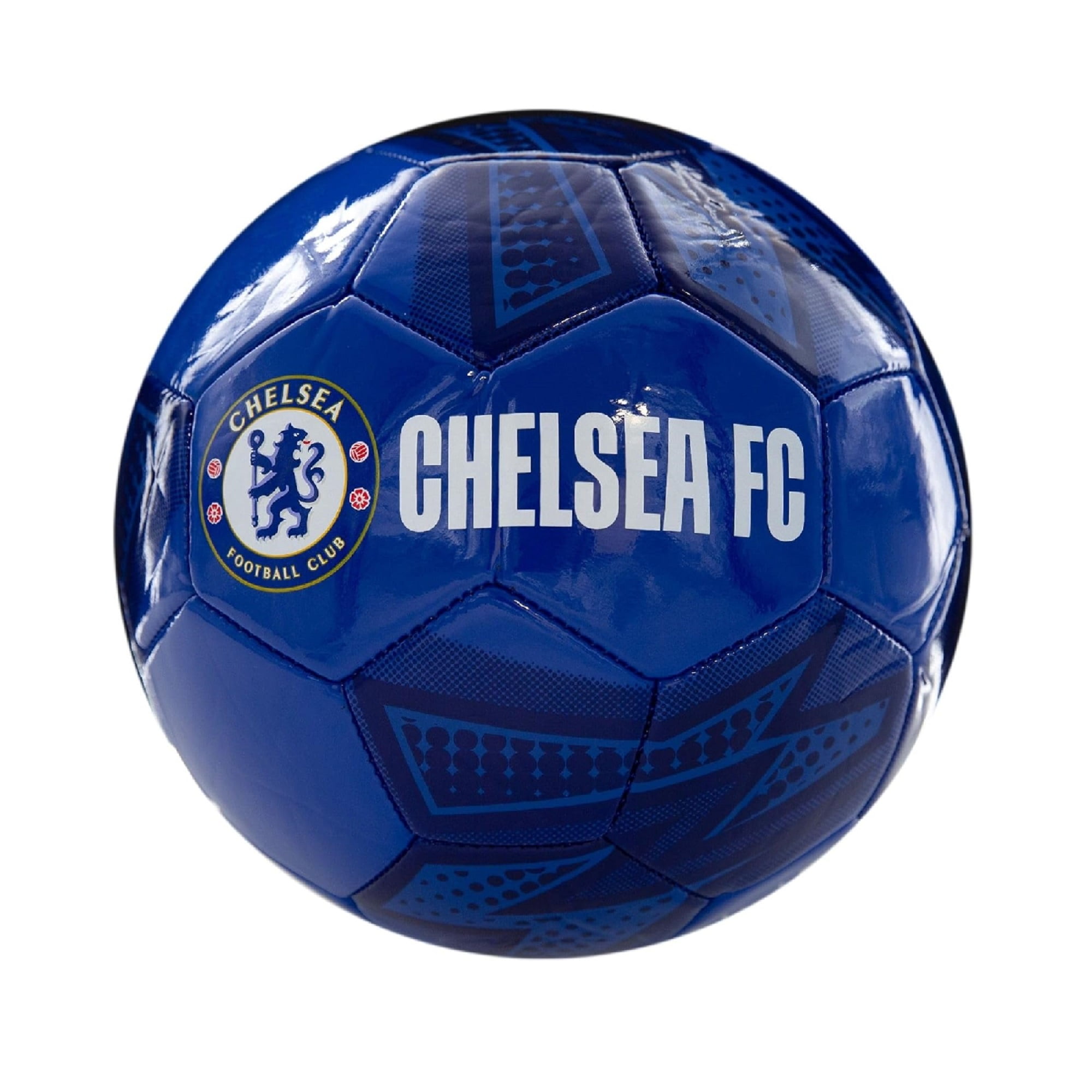 Icon Sports Official Licensed Chelsea Soccer Ball - Blue, Thunderbolts Size 5