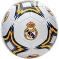 thumbnail image 1 of Icon Sports Official Licensed Real Madrid Soccer Ball Prism Design - White Size 5 Textured, 1 of 4
