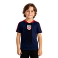 thumbnail image 1 of Icon Sports Official Licensed US Soccer Federation Game Day Shirt Unisex Kids | 289 Navy - Youth Large, 1 of 7