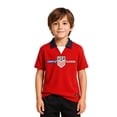 thumbnail image 1 of Icon Sports Official Licensed US Soccer Federation Game Day Shirt Unisex Kids | 319 Red - YXL, 1 of 6