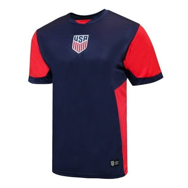 Icon Sports Official Licensed USMNT Unisex Adult Class T-Shirt Legend | Navy, Small