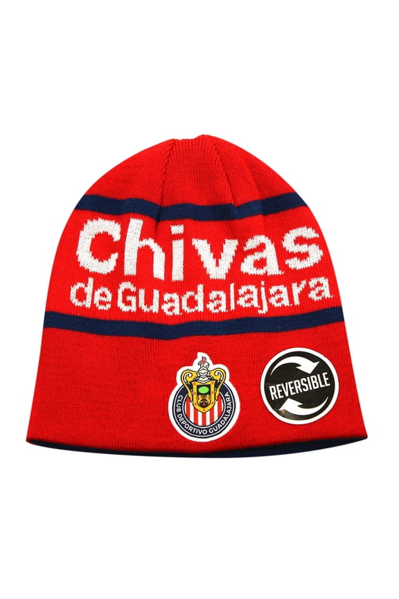 Officially Licensed Chivas Beanie - Unisex Adult - CH46BN Red