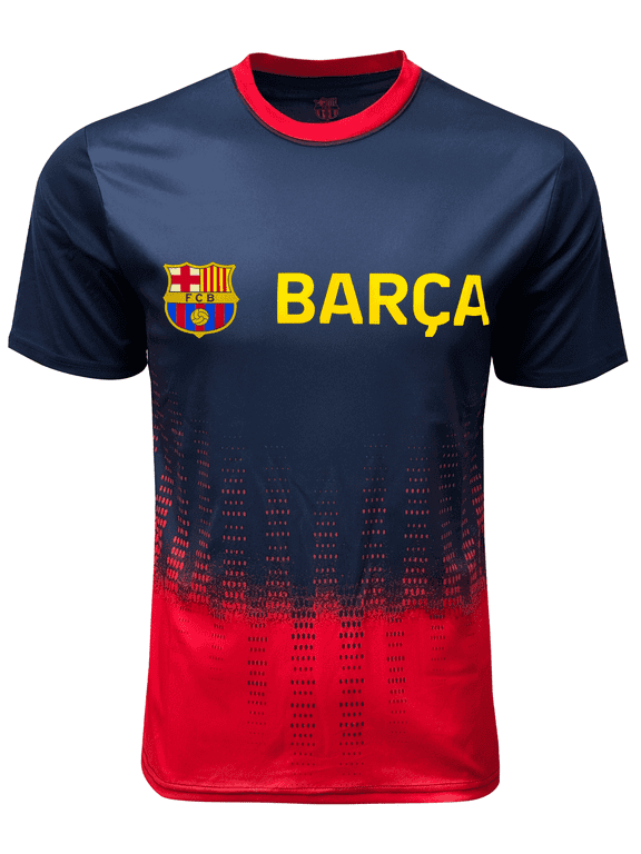 FC Barcelona Sublimated Soccer Jersey, 100% Polyester, Adult S-XL