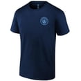 thumbnail image 1 of Icon Sports Officially Licensed Manchester City Cotton Tee T-Shirts [Navy, Large], 1 of 3