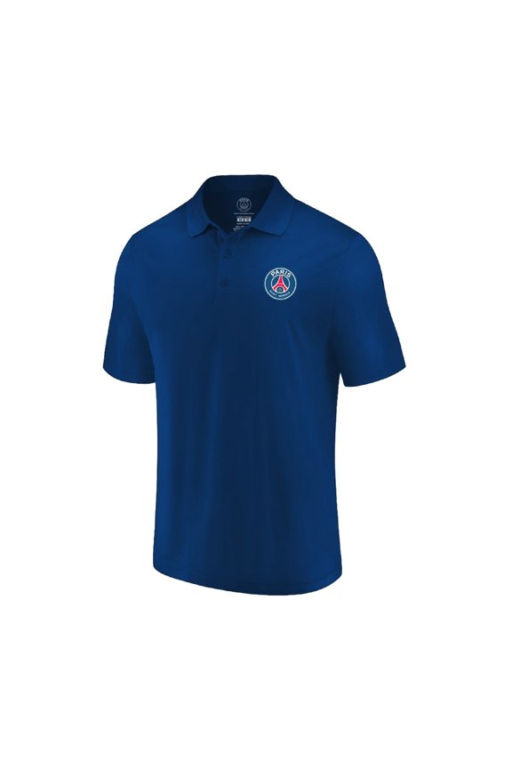Officially Licensed Paris Saint-Germain Woven Patch Polo Shirt - [PSG, Medium]