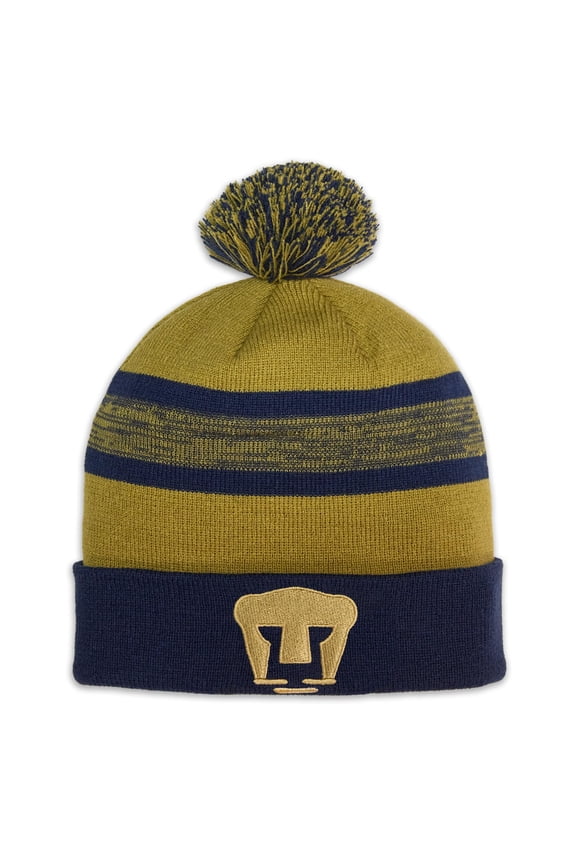 Officially Licensed Pumas Beanie - Unisex Adult - PU76BN Gold