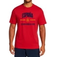 thumbnail image 1 of Icon Sports Officially Licensed Royal Spanish Football Federation Cotton T-Shirt - Unisex Adult - RFEF234CT Red S, 1 of 6