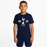 Icon Sports Officially Licensed Tottenham Hotspurs FC Youth Boys Cotton Soccer T-Shirt, Large - TOT164CT-N2-YL
