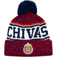 thumbnail image 1 of Icon Sports Officially Licensed World Soccer Club Team Logo Fans Warm Knit Beanie, 1 of 2