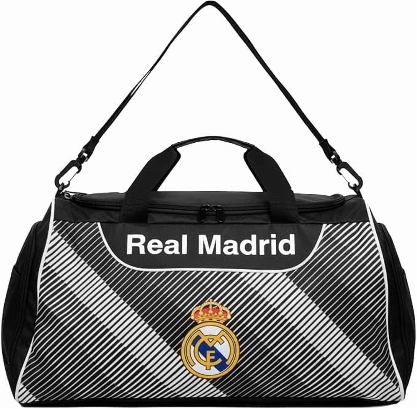 Icon Sports Real Madrid Duffle Bag Soccer Team 100% Polyester