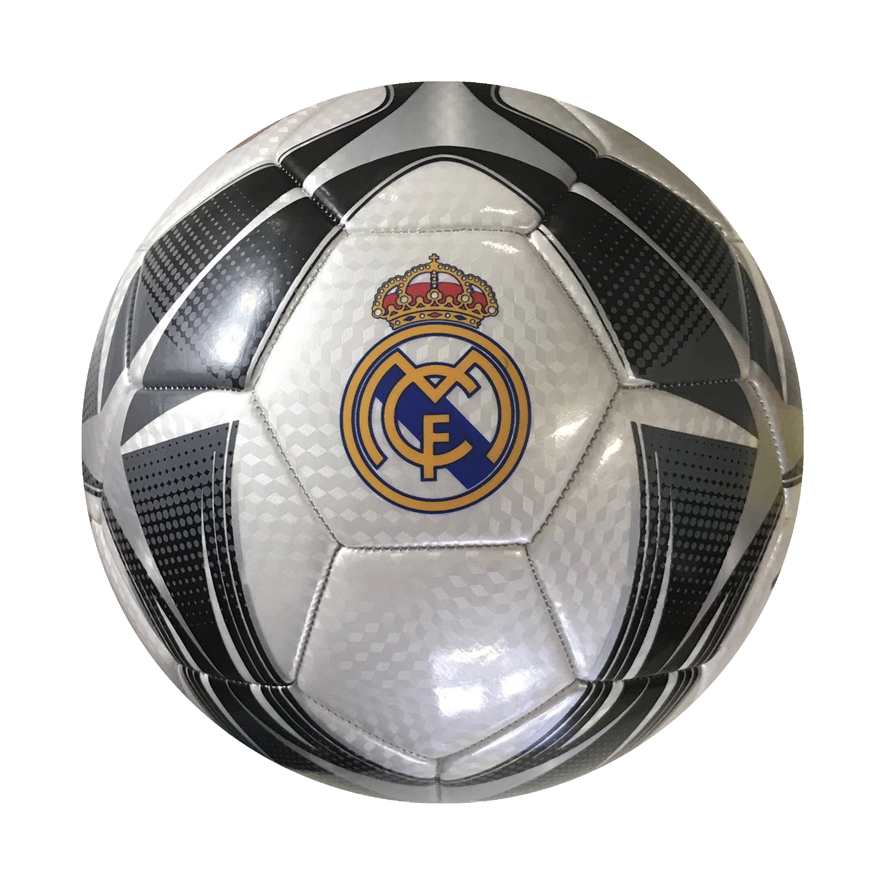 Pelota Futbol Real Madrid Dribbling N° 5 Drb Cosida Balon Color