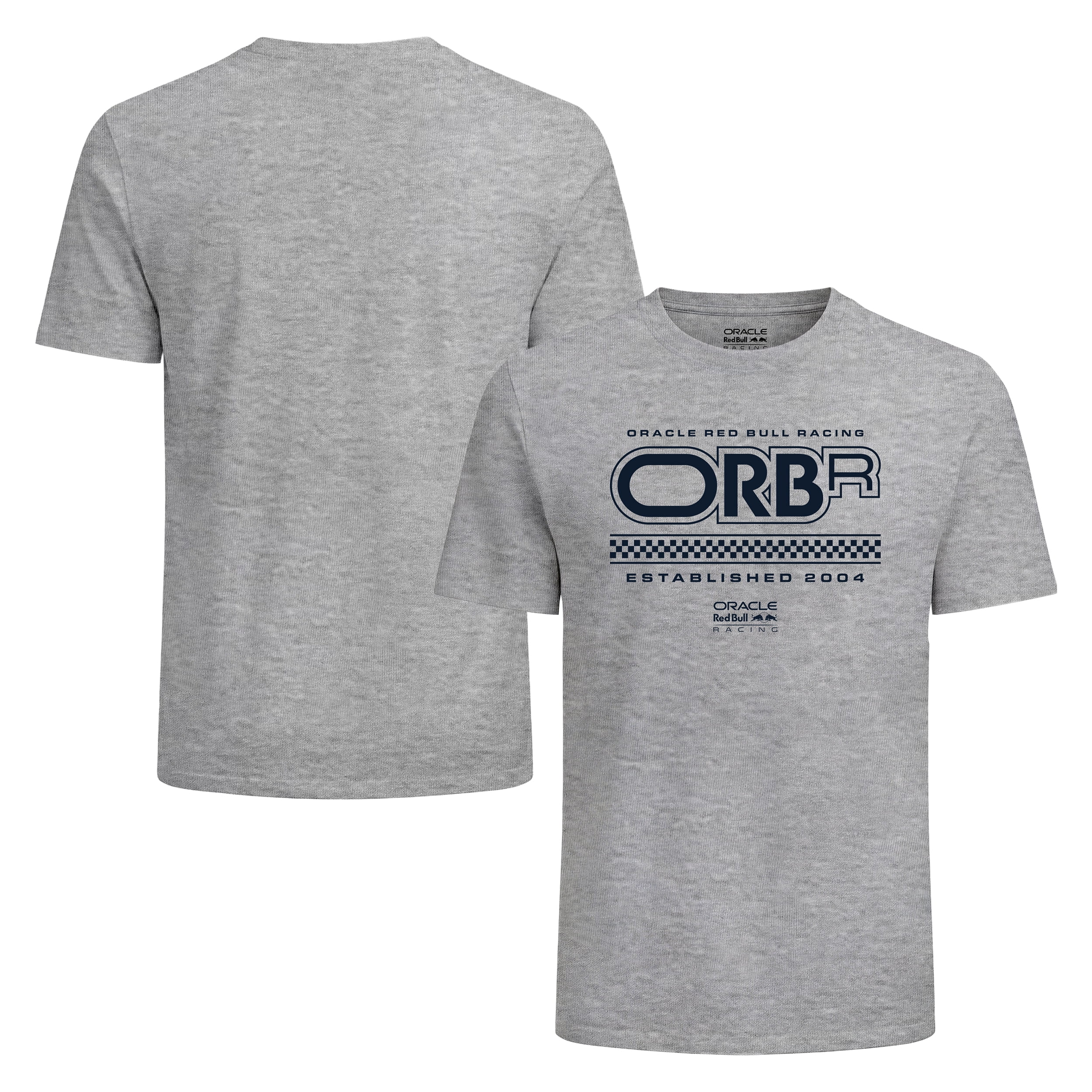 Icon Sports Red Bull Men's Cotton Blend T-shirt, Gray Round Neck Graphic Tee