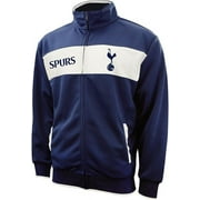 Icon Sports Soccer Track Jacket   Official Men s Tottenham Football Club Team Full Zip Up Active Casual Adult Training Top - Navy