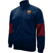 Icon Sports Soccer Track Jacket   Official Men s World Football Club Team Full Zip Up Active Casual Adult Training Top - Navy