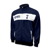 Icon Sports Tottenham Hotspur FC Soccer Track Jacket   Officially Licensed Unisex Zip-Up Outerwear Navy S