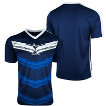 Icon Sports Tottenham Navy Soccer Jersey, Polyester, YS-XXL