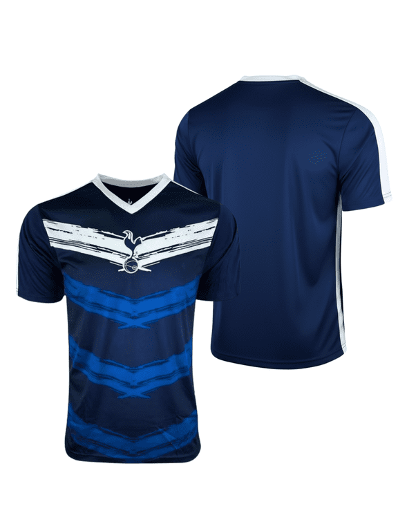 Tottenham Navy Soccer Jersey, Polyester, YS-XXL