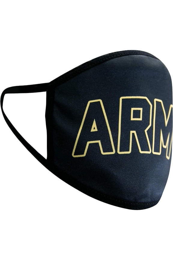 U.S. Army Military Officially Licensed Primary Logo Reusable Face Covering Cloth 01-10
