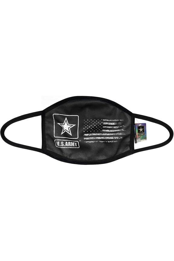 U.S. Army Military Officially Licensed Primary Logo Reusable Face Covering Cloth 01-4