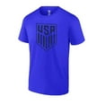 thumbnail image 1 of Icon Sports U.S. Soccer Federation USMNT Logo T-Shirt Adult Size [Royal Blue, Small], 1 of 3