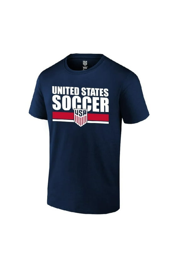 U.S. Soccer Federation USMNT Adult Pop Style T-Shirt [Navy, Medium]