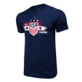 thumbnail image 1 of Icon Sports U.S. Soccer Federation USWNT Logo Adult T-Shirt Navy Logo 2019 - Large, 1 of 1