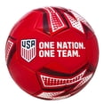 thumbnail image 1 of Icon Sports U.S. Soccer Pop Art Design Soccer Ball Size 5 [Red], 1 of 4