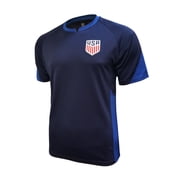 Icon Sports U.S. Soccer USMNT Game Day Soccer Jersey Navy Blue - XL